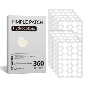 360 Pièces Hydrocolloïdes –Patchs Anti-Acné Invisibles