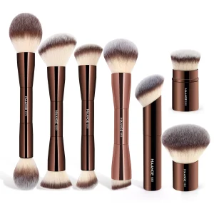 Pinceaux maquillage double embout – Édition finition impeccable